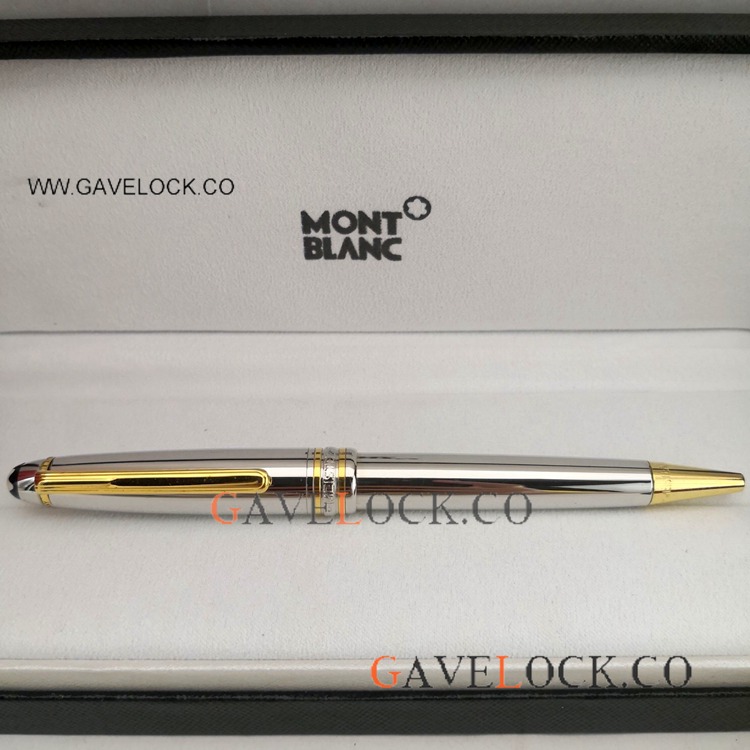 Copy Meisterstuck Silver Smooth Ballpoint - Cheap Montblanc Pens For Sale